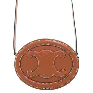 Celine Oval Cuir Triomphe Crossbody Bag